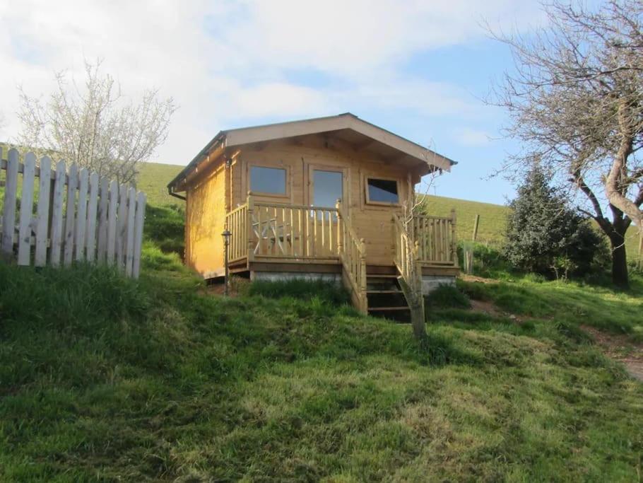 Woolcombe Cabin East Allington Bagian luar foto